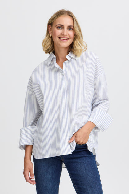 Fransa Vuja Stripe Shirt