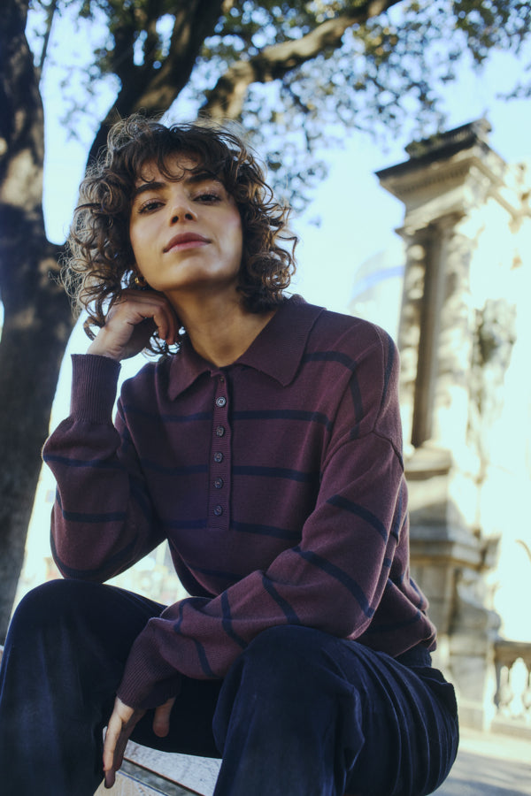 Fransa Berkley Polo Pullover