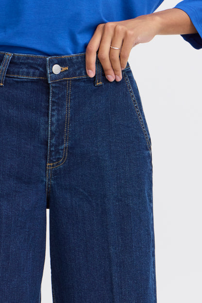 B.young Wide Leg Ink Jeans