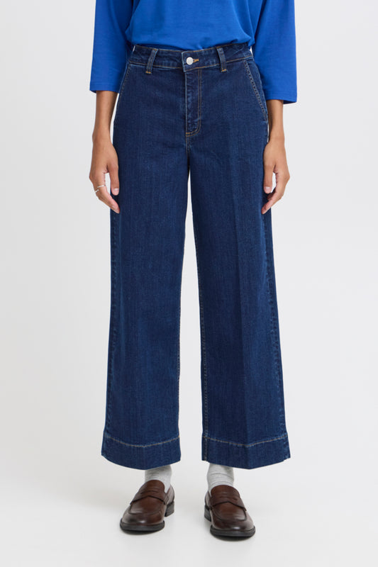 B.young Wide Leg Ink Jeans