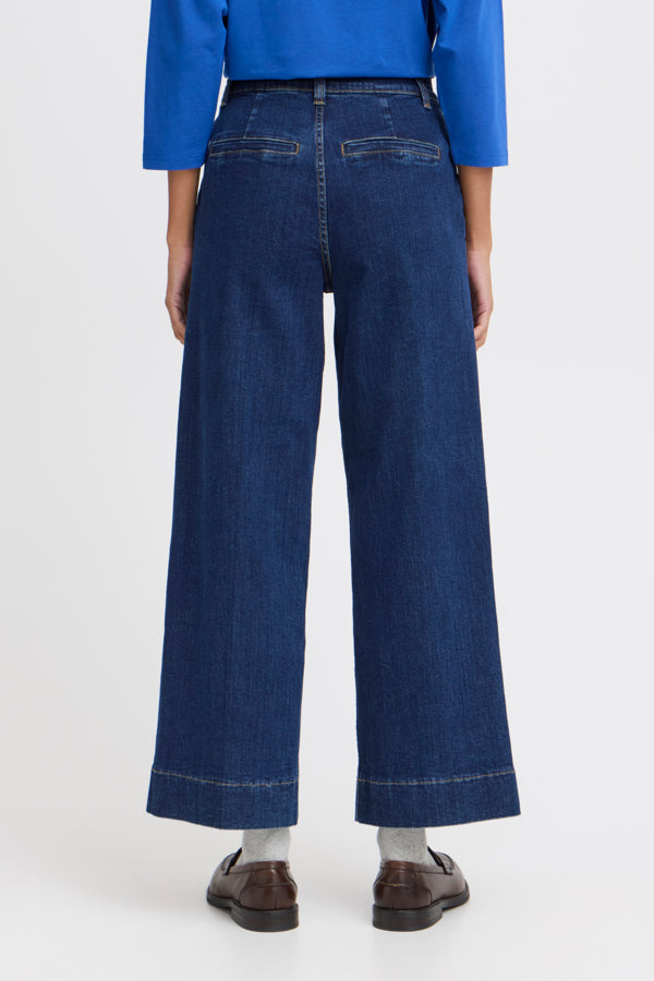 B.young Wide Leg Ink Jeans