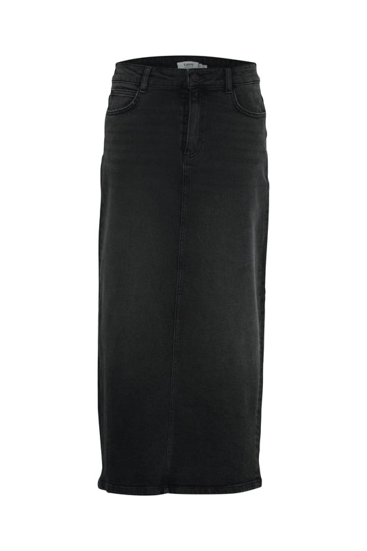 B.young Long Denim Skirt