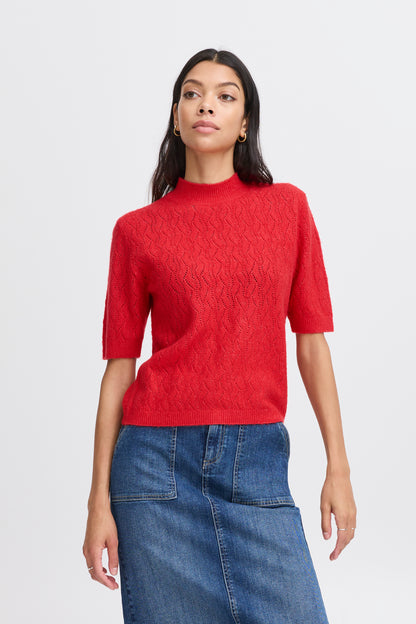 B.young Miffa Short Sleeve Jumper