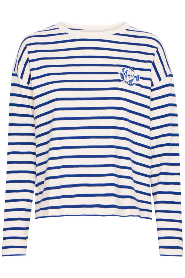 B.young Sareo Stripe Sweatshirt