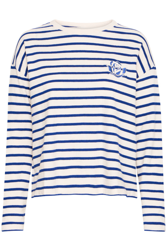 B.young Sareo Stripe Sweatshirt