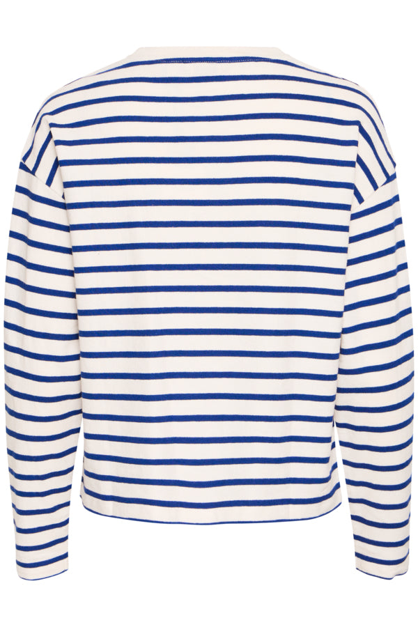 B.young Sareo Stripe Sweatshirt