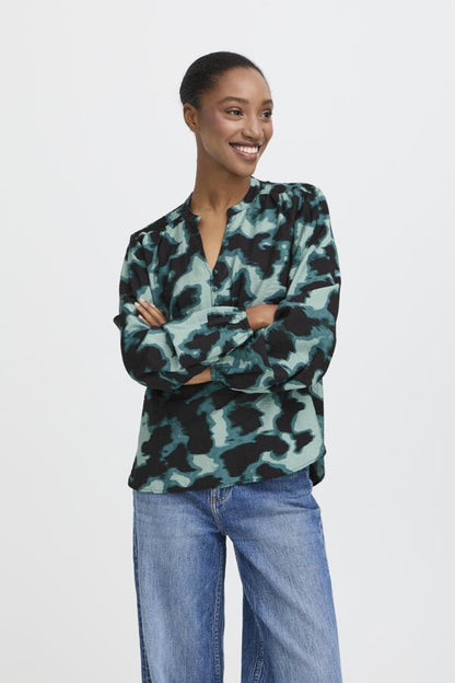 B.young Ibine Smock Blouse