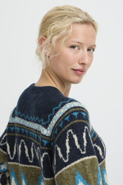 B.young Nafta Jacquard Jumper