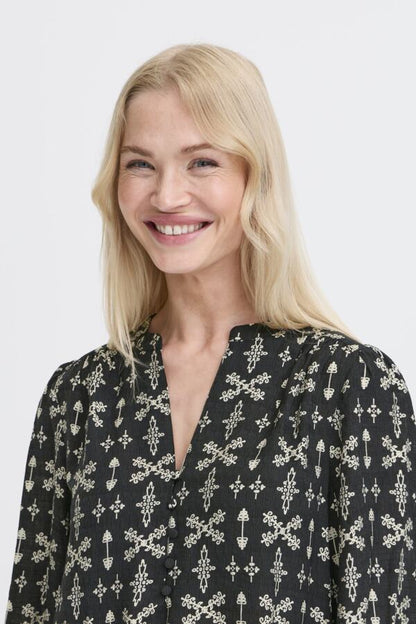 B.young Igava Patterned Blouse