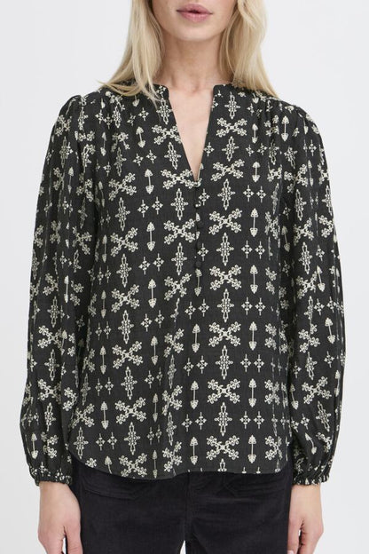B.young Igava Patterned Blouse