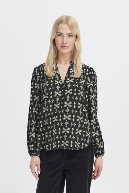 B.young Igava Patterned Blouse