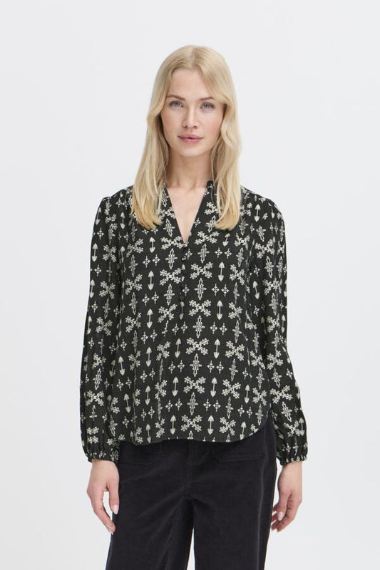 B.young Igava Patterned Blouse