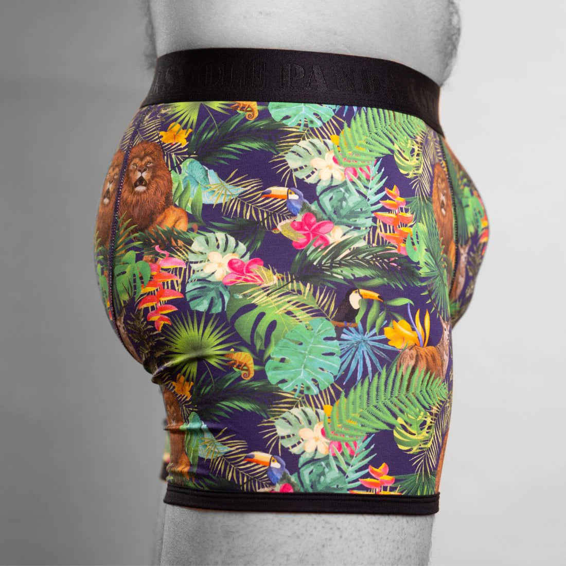 Swole Panda - Jungle Bamboo Boxers