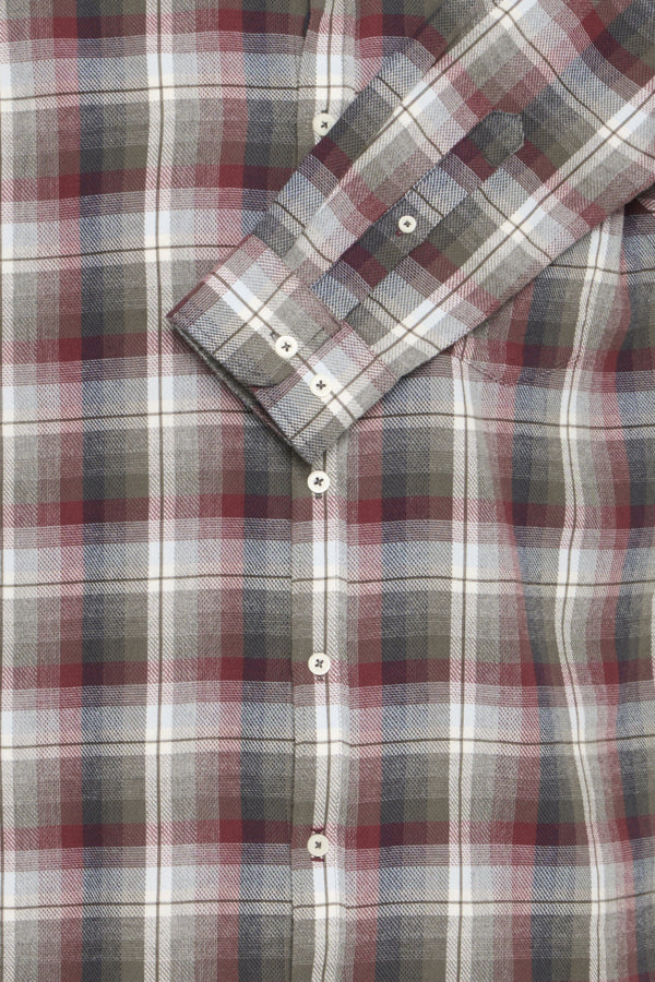 FQ Brant check Brushed Shirt