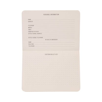 Standard Issue Pocket Journal - Army Green + Chili