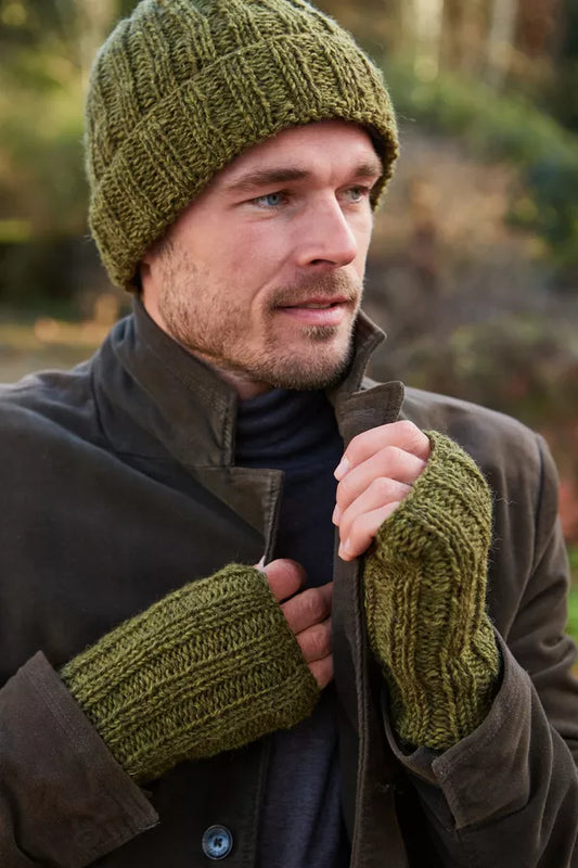 Men's Shetland Wool Wristwarmer