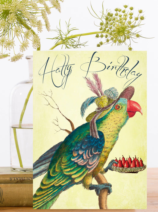 HB210P ~ Birthday Card ~ Hatty Birthday