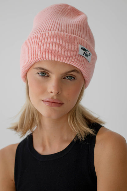 Arctic Fox The Recycled Bottle Beanie - Pastel Pink