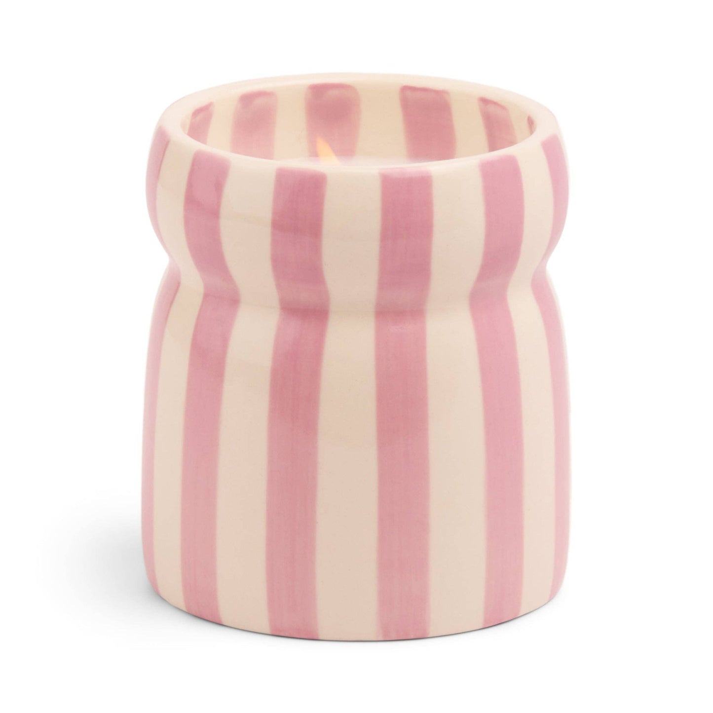 Cabana Lavender Ceramic Candle - Grecian Sand