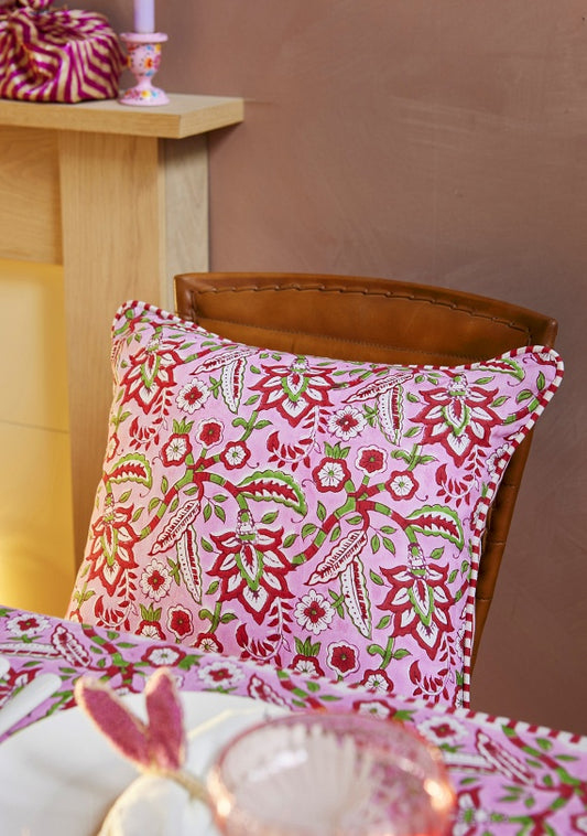 Arana Block Print Cushion