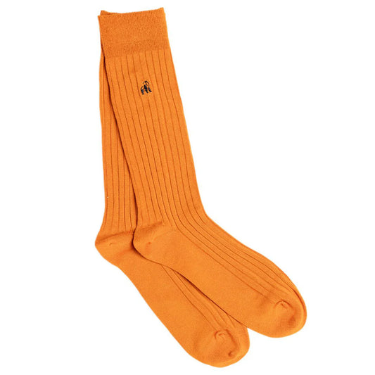 Swole Panda - Burnt Orange Bamboo Socks