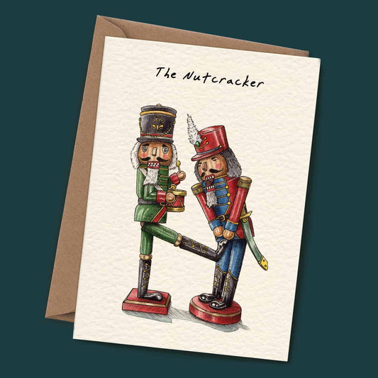 Nutcracker Card - Holiday Card - Christmas Card