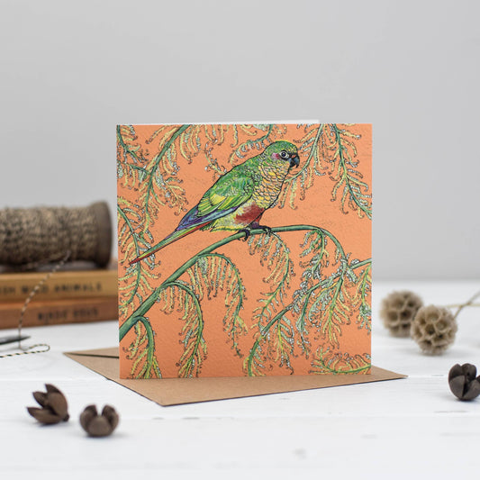 Parakeet Greeting Card