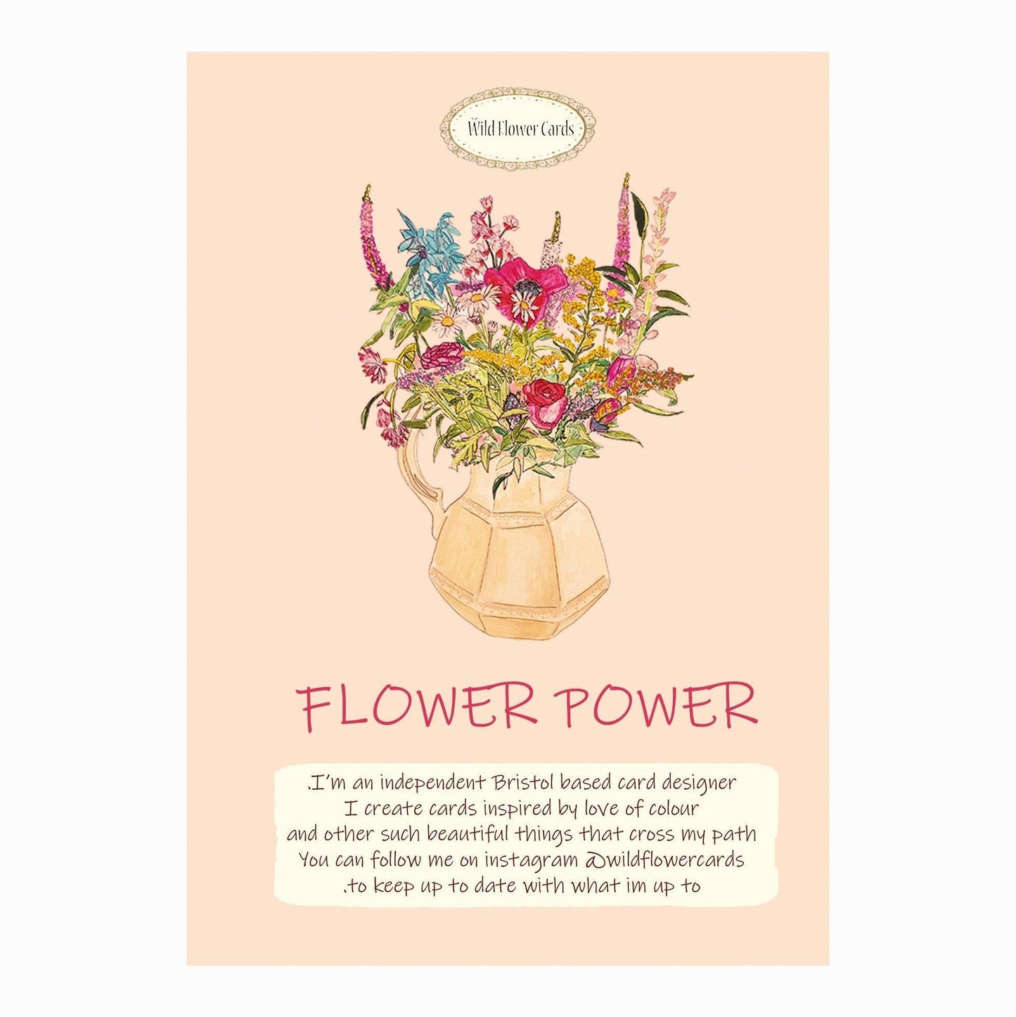 Flower Power Card