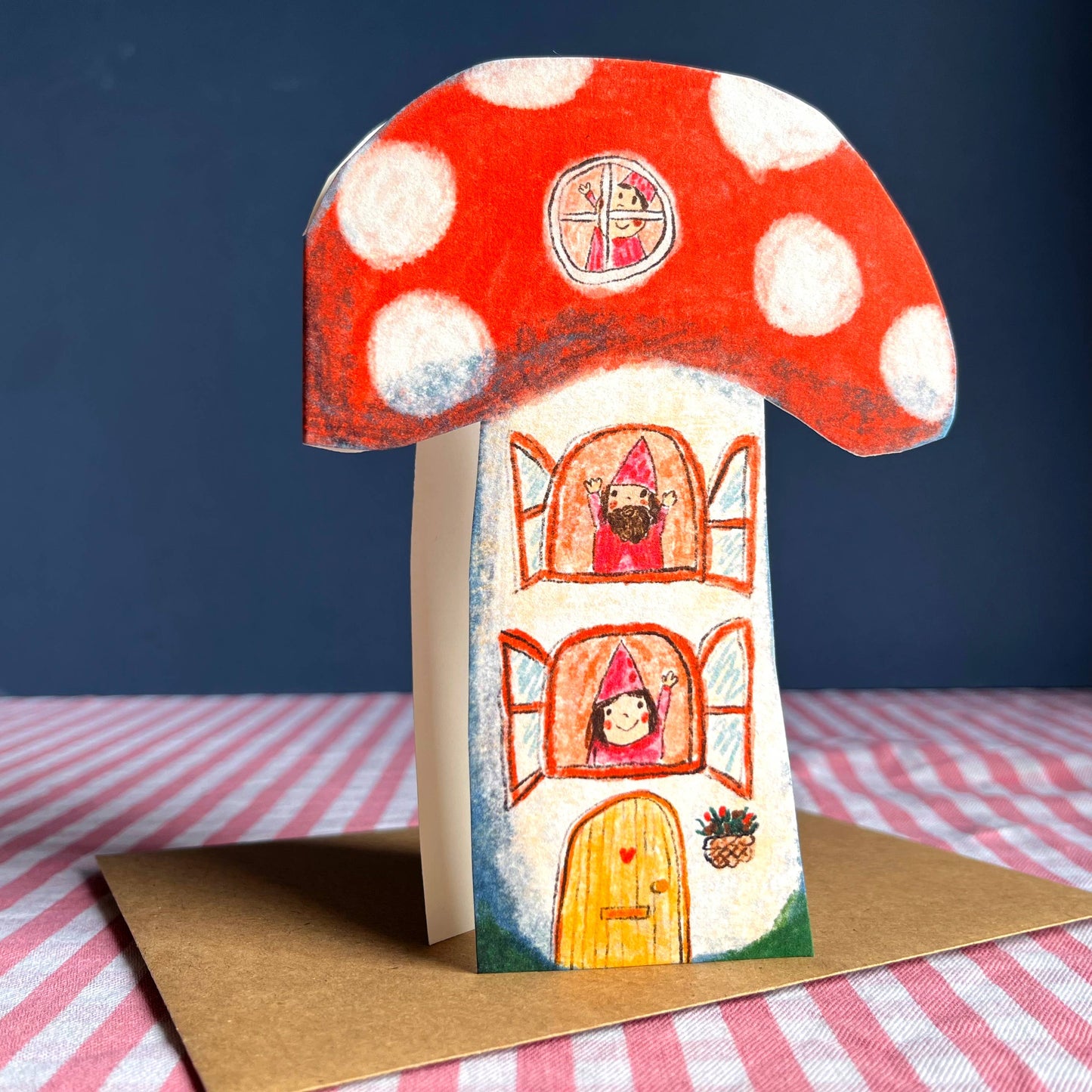 Toadstool Dream Home Card