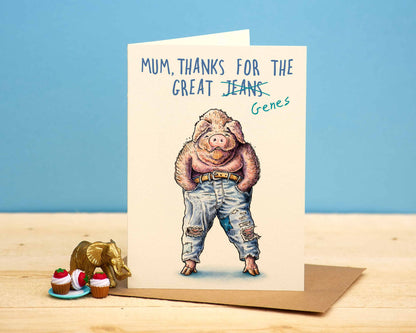 Great Genes Card - Mother's Day Card