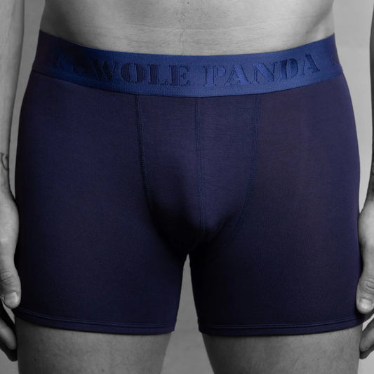 Swole Panda - Navy Bamboo Boxers