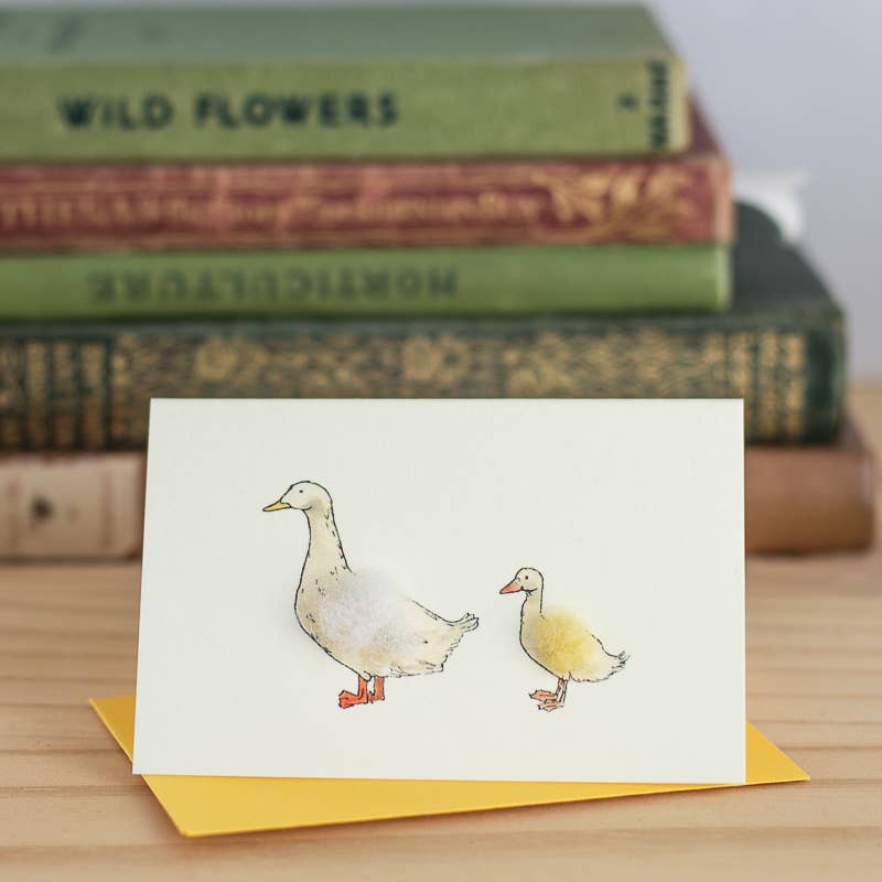 Duck and Duckling Mini Cards | New Baby Cards | Baby Card