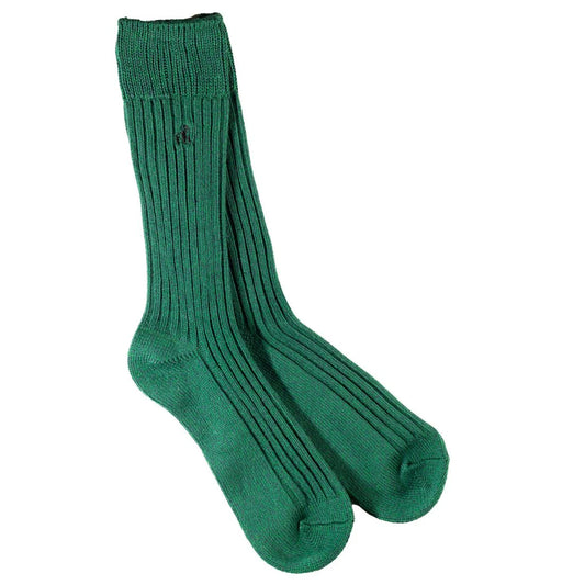 Swole Panda Boot Socks - Green