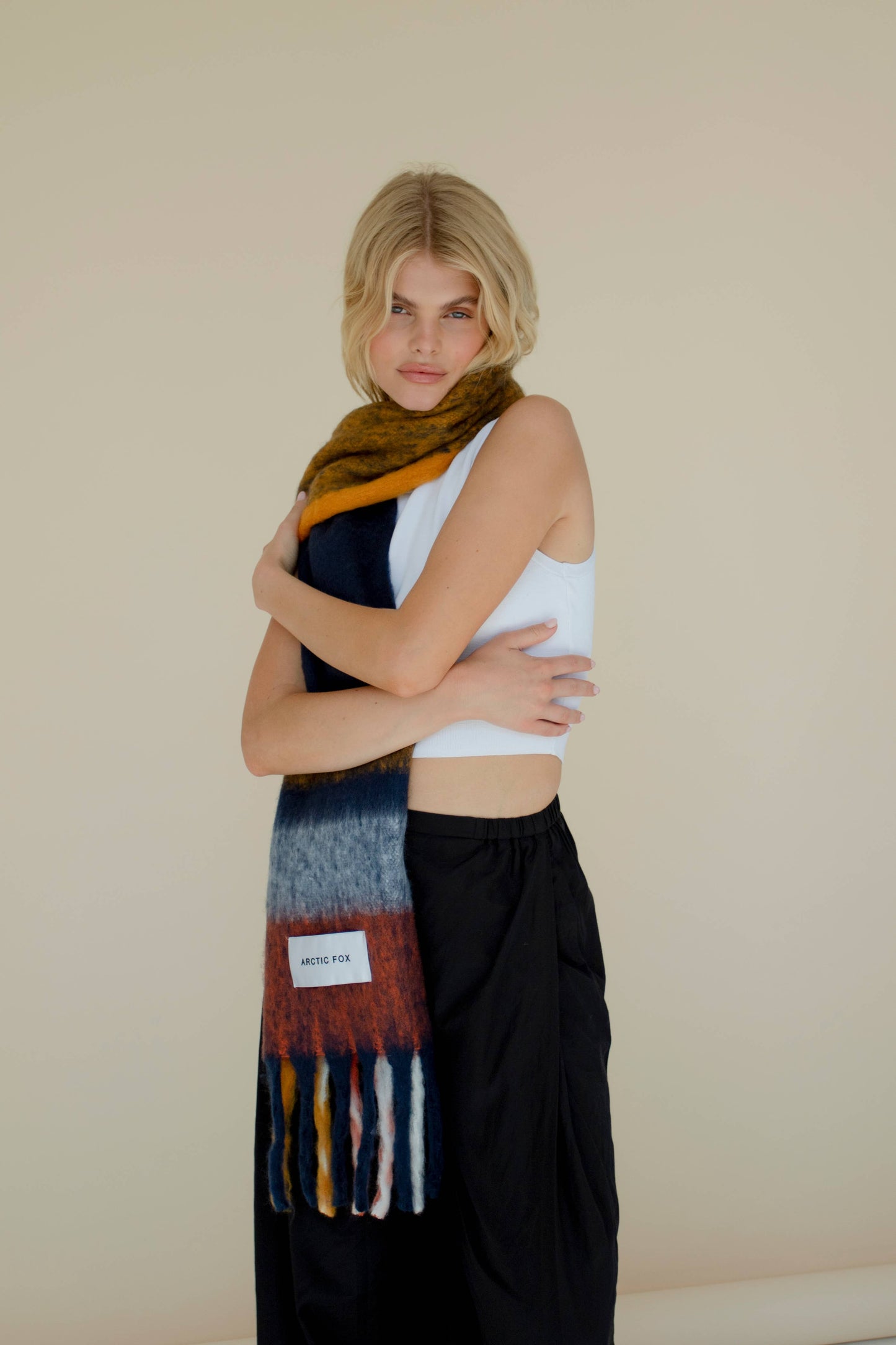 The Stockholm Scarf - 100% Recycled - Midnight Summer