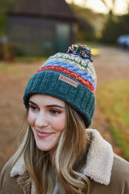 Elveden Wool Bobble Beanie