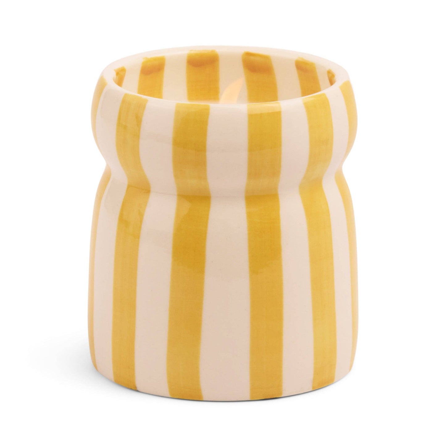 Cabana Ochre Ceramic Candle - Gold Coast