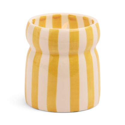Cabana Ochre Ceramic Candle - Gold Coast