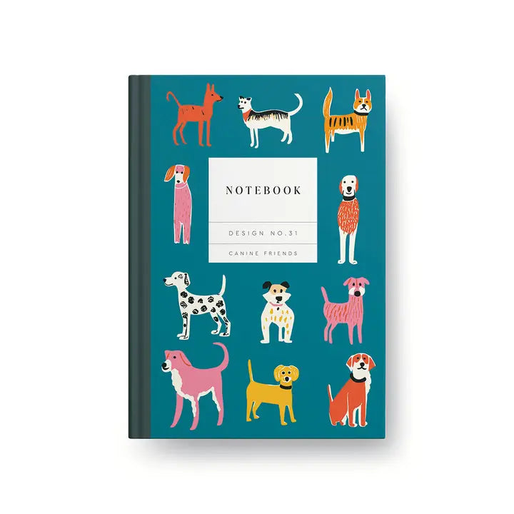 Kaleido No.31 Canine Friends Hardback Notebook