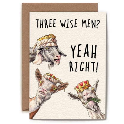 Three Wise Men Card -Holiday Card - Christmas Card