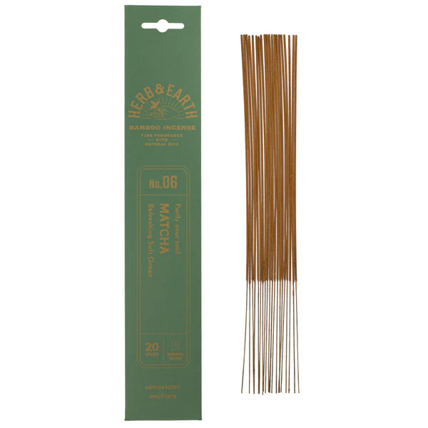 Herb & Earth Incense - Matcha