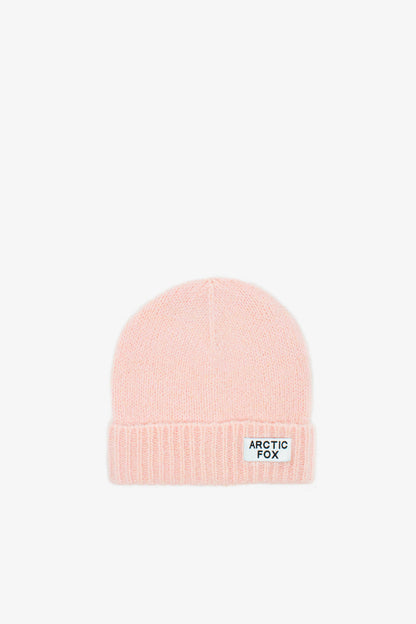 The Mohair Beanie - Dusty Pink