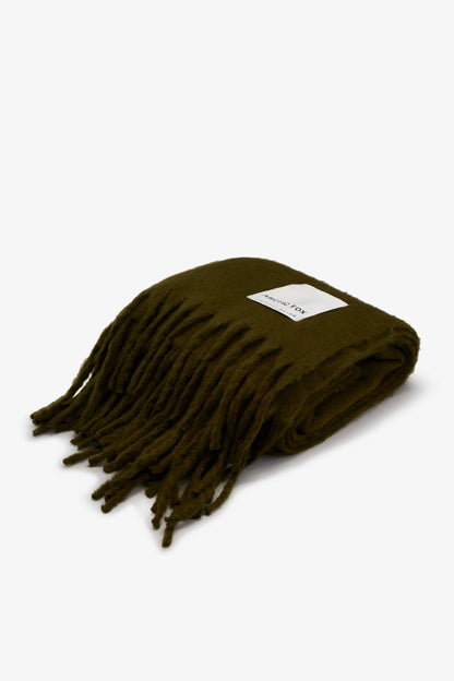 The Reykjavik Throw - 100% Recycled - Sea Kelp