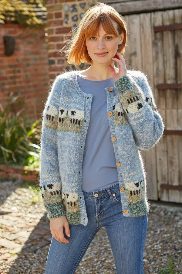 Hazy Sheep Wool Cardigan