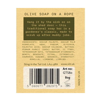 Olive Soap on a Rope 80g