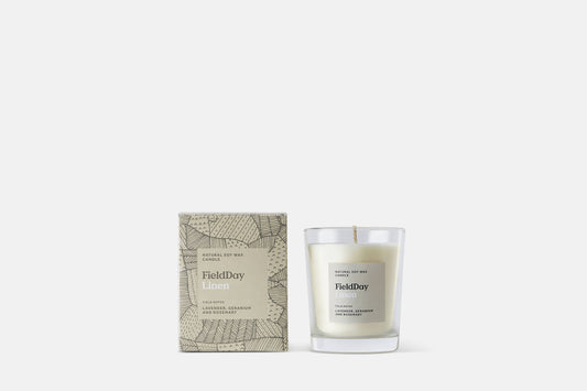 Linen Large Vegetable Soy Wax Candle