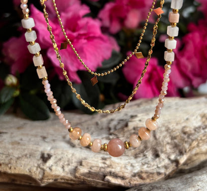 18ct Gold Plated Double Chain Necklace  