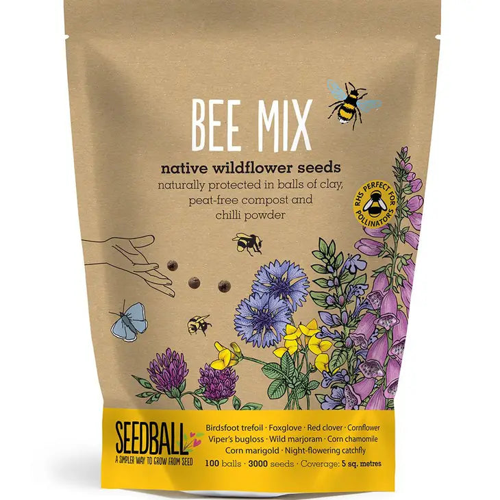 Seedball Wildflower Grab Bags - Bee Mix