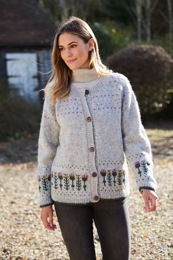 Thistle Wool Cardigan