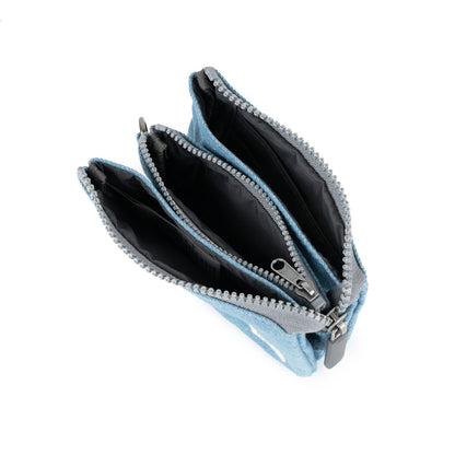 Roka Carnaby Light Denim Wallet - Small