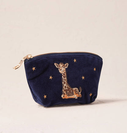 Giraffe Mother & Baby Coin Purse